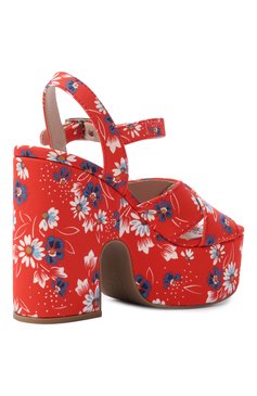 Текстильные босоножки MIU MIU, арт. 5XZ440-3L7I-F0011-125, фото 3