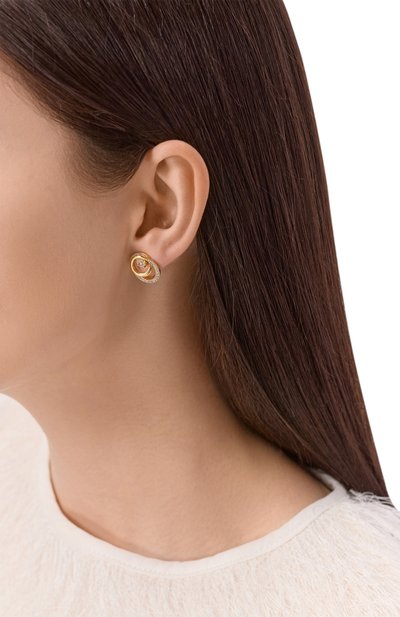 Серьги hyperbola SWAROVSKI золотого цвета по цене 21400 руб., арт. 5740407, фото 2 Серьги hyperbola SWAROVSKI, арт. 5740407, фото 2