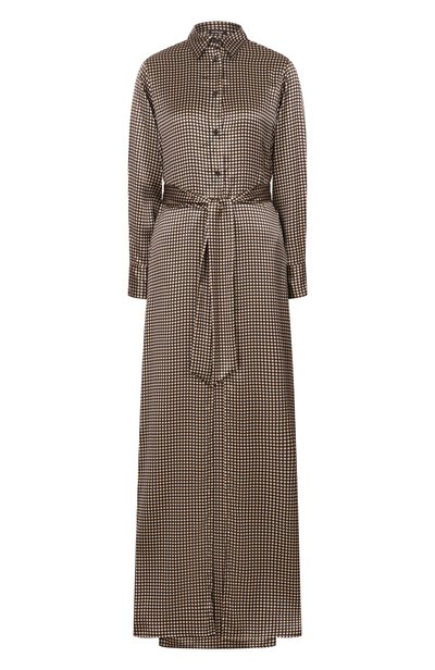 Женское атласное платье KITON, арт. D55315K0584I