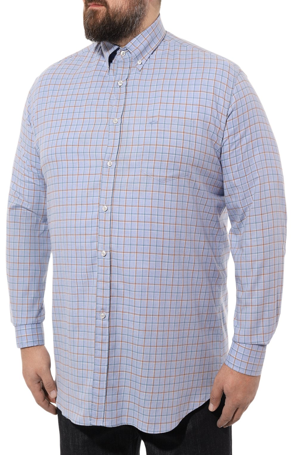 Хлопковая рубашка PAUL&SHARK, арт. 12313096/C00, фото 3