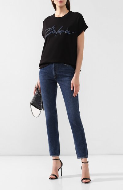 Хлопковая футболка BALMAIN, арт. RF11953/P001, фото 2