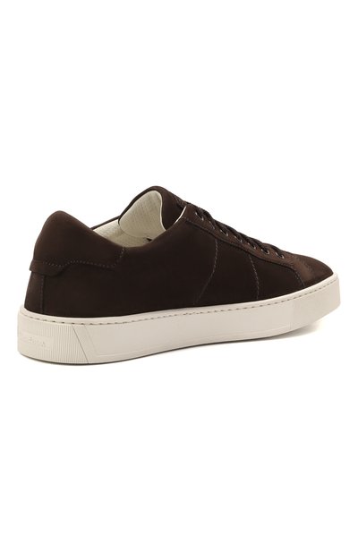 Замшевые кеды SANTONI, арт. MBGL21012PNNXS00T50, фото 4