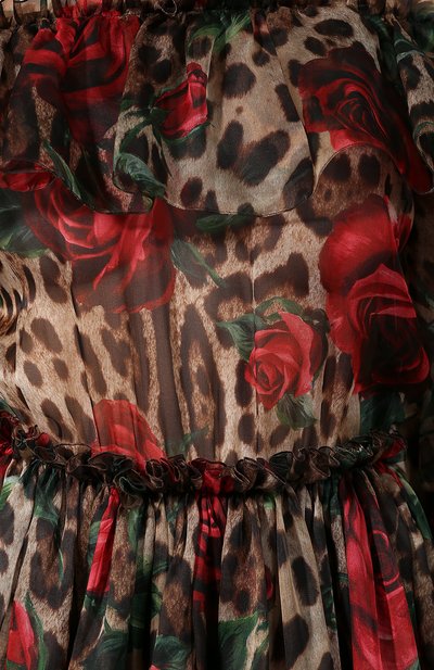 Шелковое платье DOLCE & GABBANA, арт. F6C0YT/HS1Z6, фото 5
