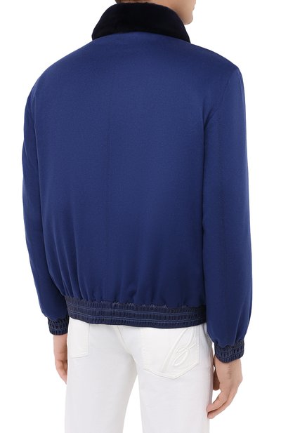 Кашемировый бомбер с подкладкой из норки и ласки ZILLI, арт. MAU-HIKE0-30206/1001, фото 4