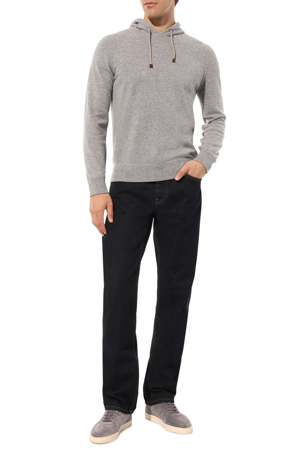 Замшевые кеды BRUNELLO CUCINELLI, арт. MZUSIB2057, фото 2