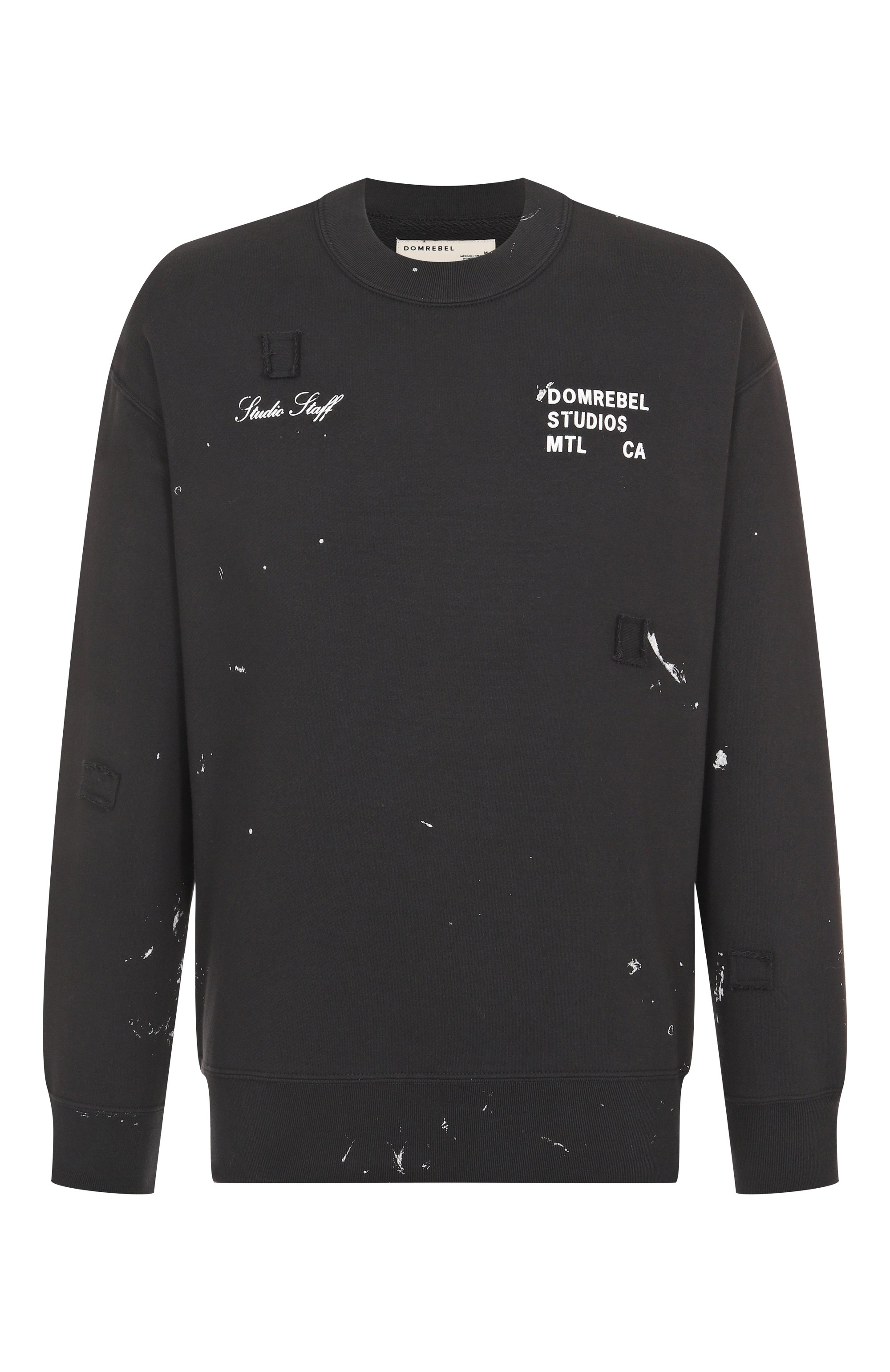 Хлопковый свитшот DOMREBEL, арт. M STAFF SWEATSHIRT, фото 1