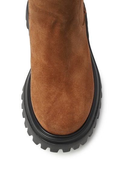 Замшевые челси DOLCE & GABBANA, арт. D11356/A5132/27-36, фото 4