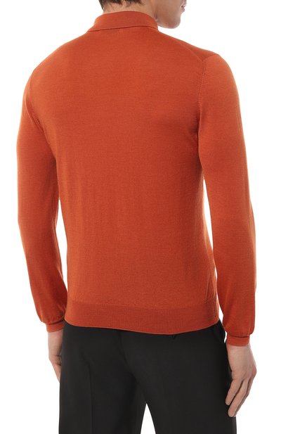 Поло из шерсти и шелка GRAN SASSO, арт. 57132/13190, фото 4