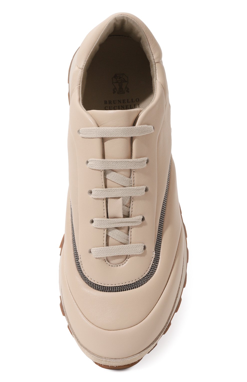 Кожаные кроссовки BRUNELLO CUCINELLI, арт. MZSKG2781P, фото 6