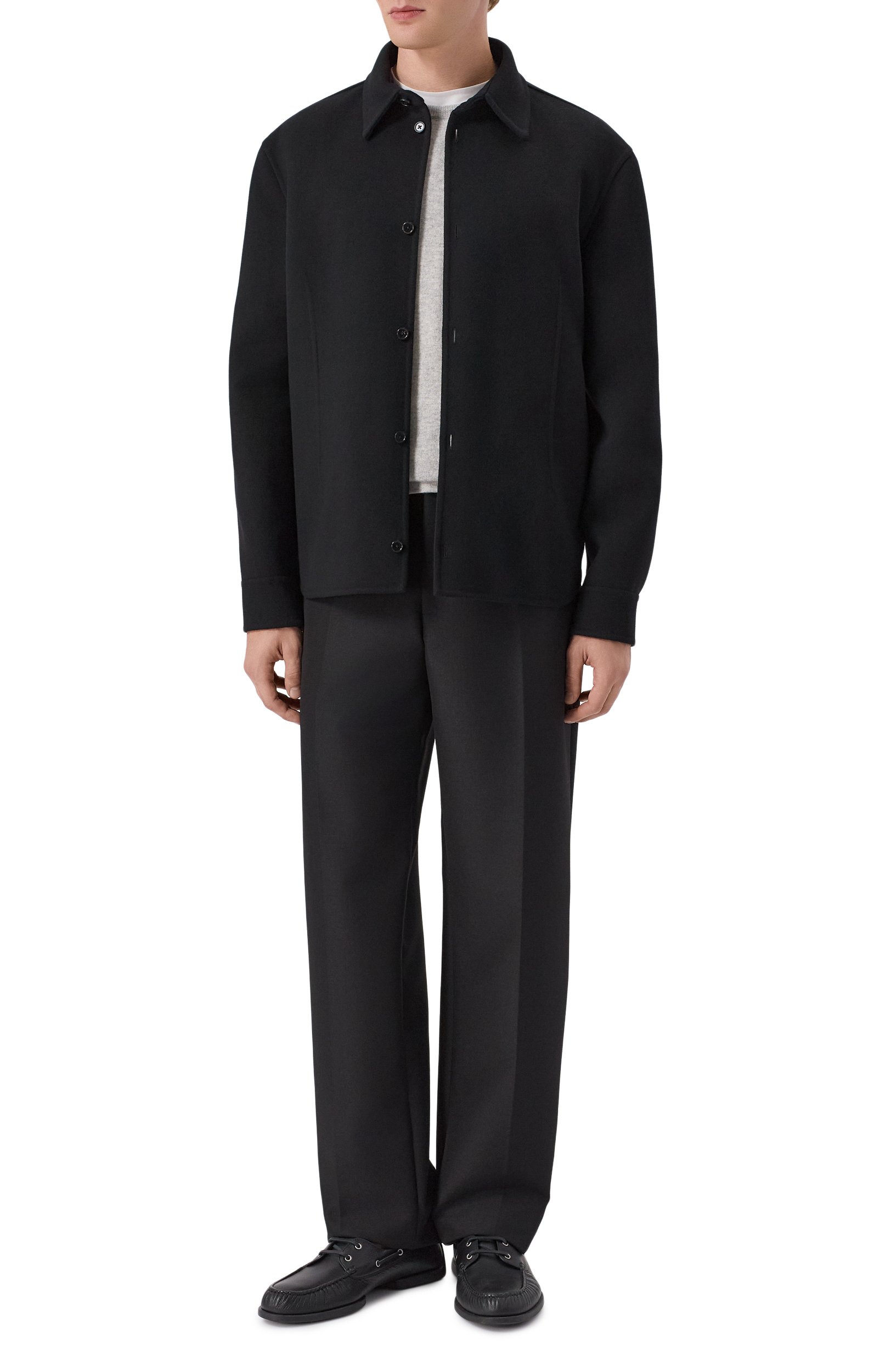Шерстяная куртка-рубашка JIL SANDER, арт. J22SW0175/J40035, фото 2