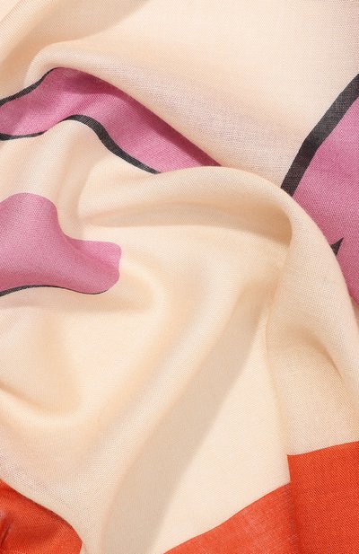 Платок из вискозы и шерсти COCCINELLE, арт. E7 PXU 33 01 01, фото 4