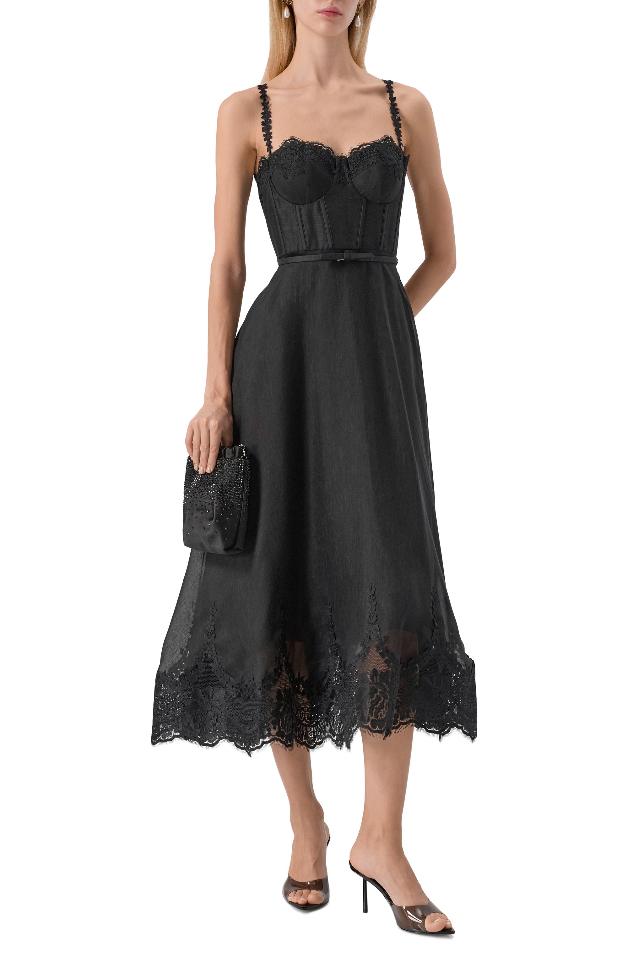 Платье изо льна и шелка ZIMMERMANN, арт. 5179DF251, фото 2