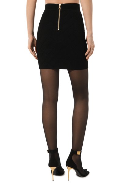 Юбка из вискозы BALMAIN, арт. CF1LB004/KF53, фото 4