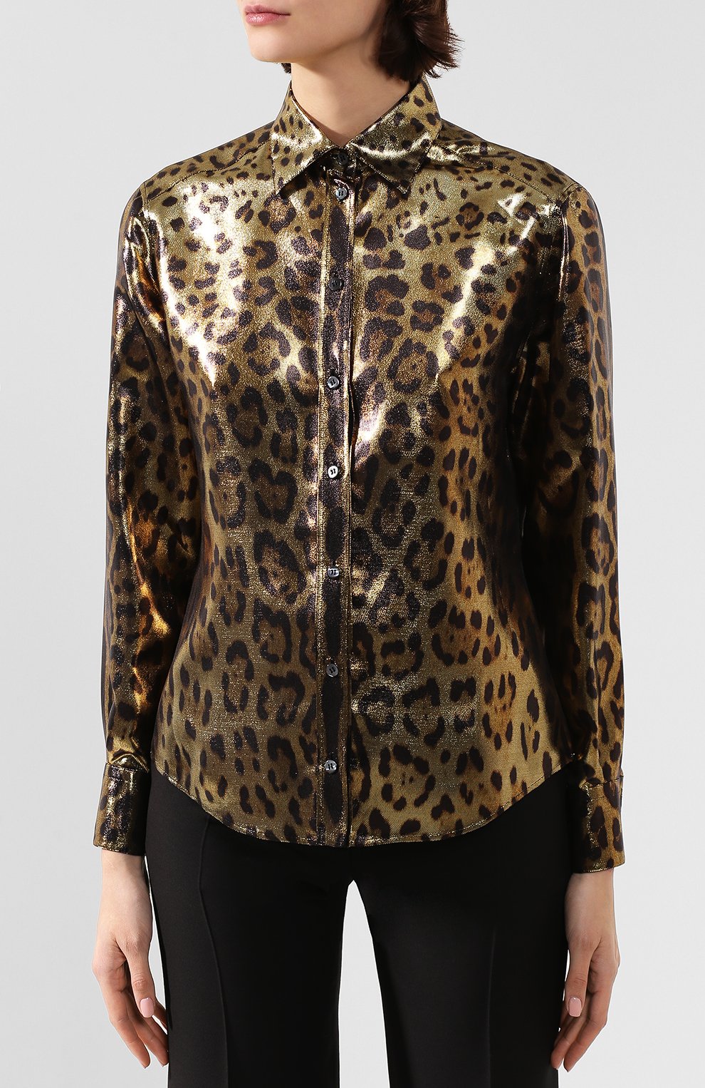 Шелковая блузка DOLCE & GABBANA, арт. F5L21T/HS160, фото 3