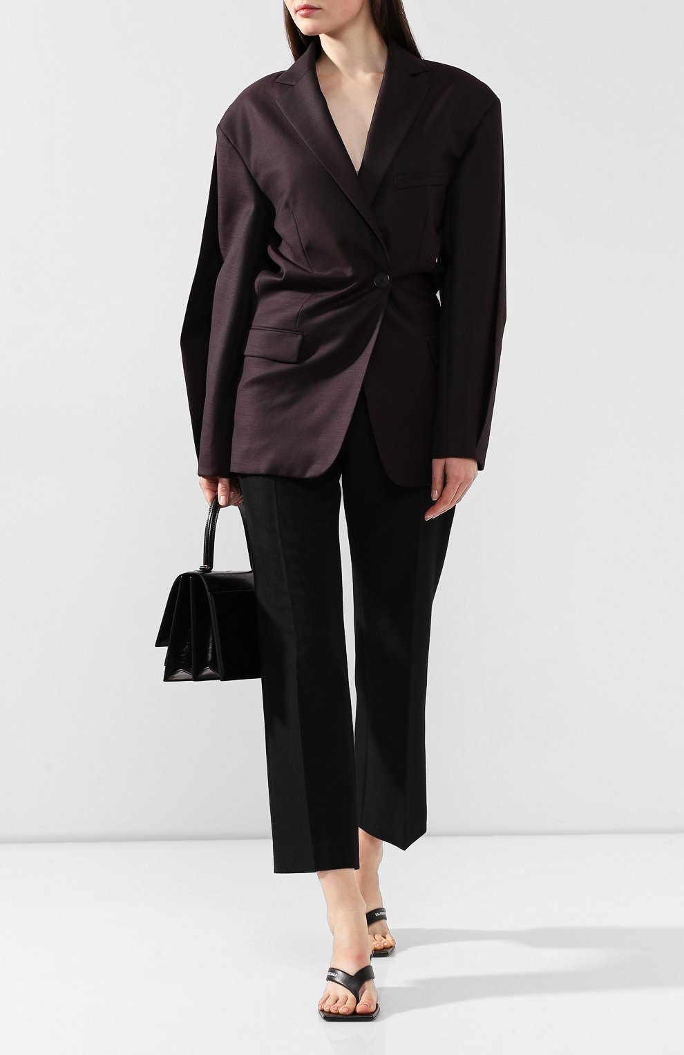 Жакет ACNE STUDIOS фиолетового цвета по цене 67100 руб., арт. AH0053, фото 2 Жакет ACNE STUDIOS, арт. AH0053, фото 2