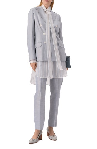 Шелковая блузка KITON, арт. D49406K0984E01, фото 2