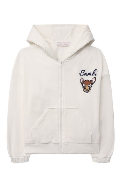 Хлопковая толстовка MONNALISA, арт. 198807RG, фото 1