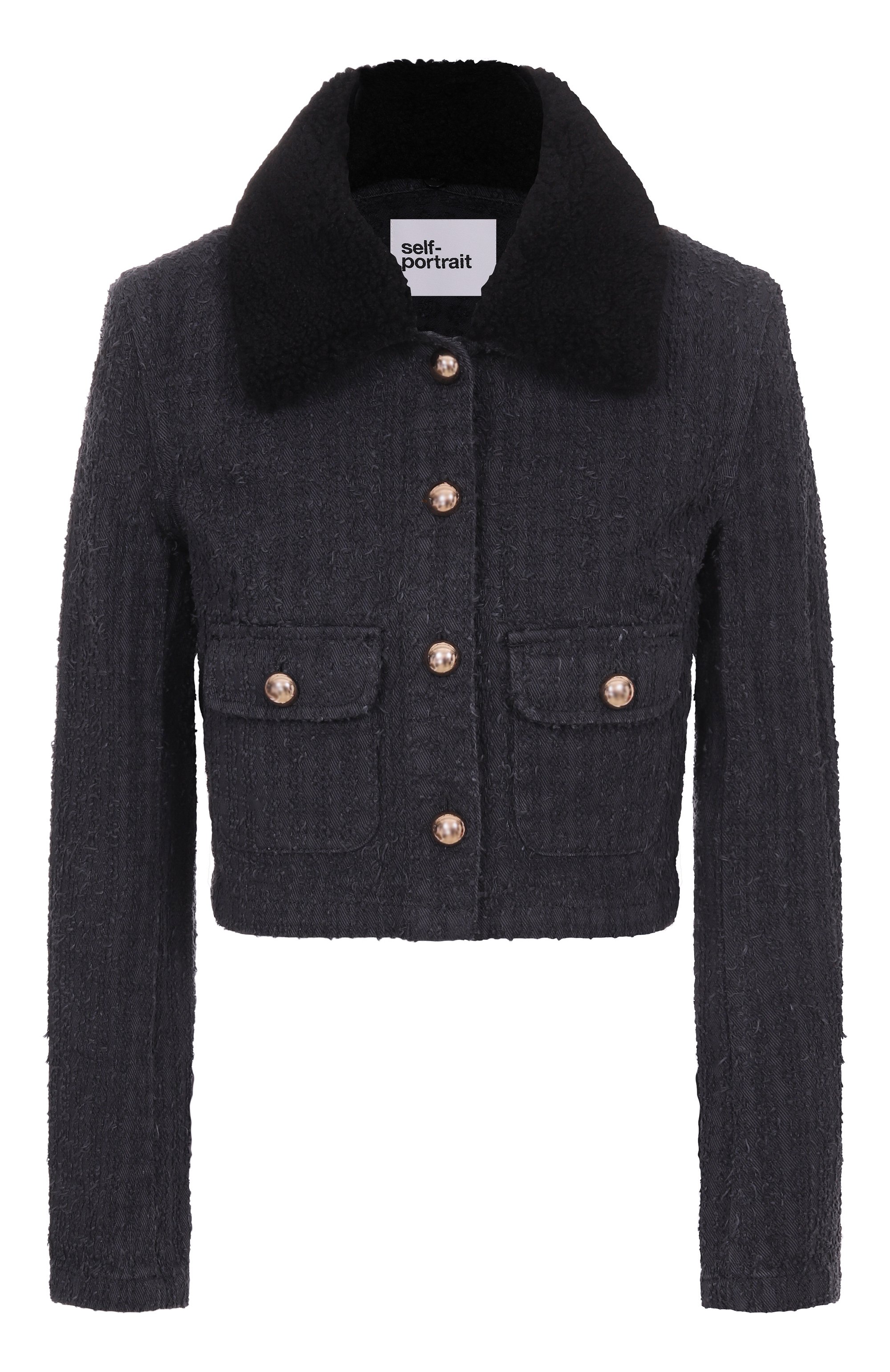 Джинсовый жакет SELF-PORTRAIT, арт. RS25820JGR, фото 1