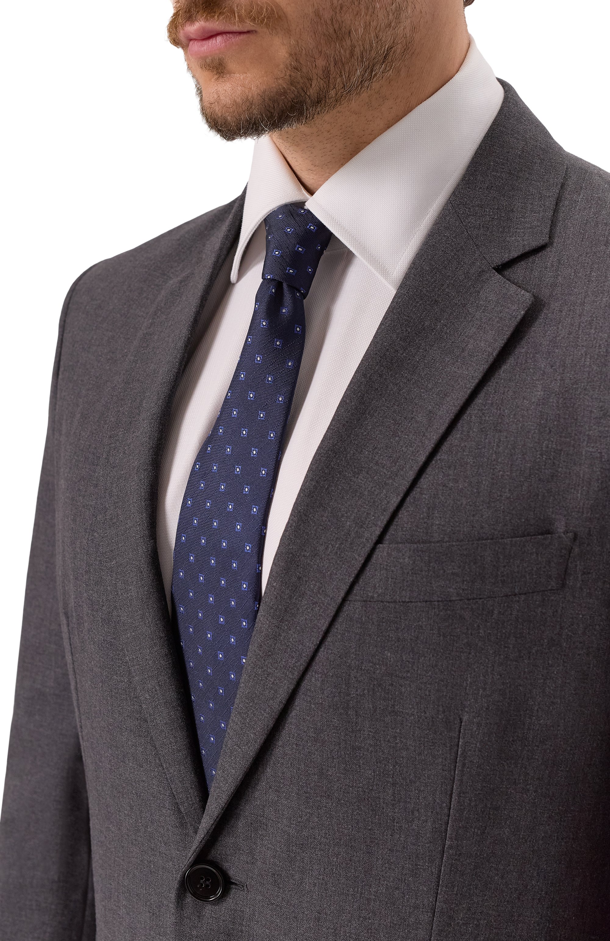 Шелковый галстук CANALI, арт. 18/HJ04417, фото 2