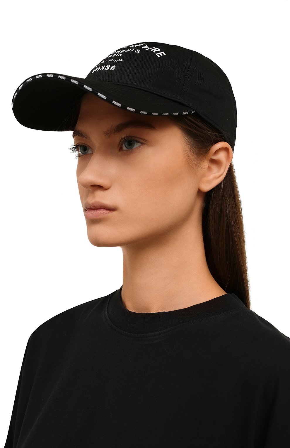 Хлопковая бейсболка VETEMENTS, арт. UA53CA100B 1052/W, фото 2