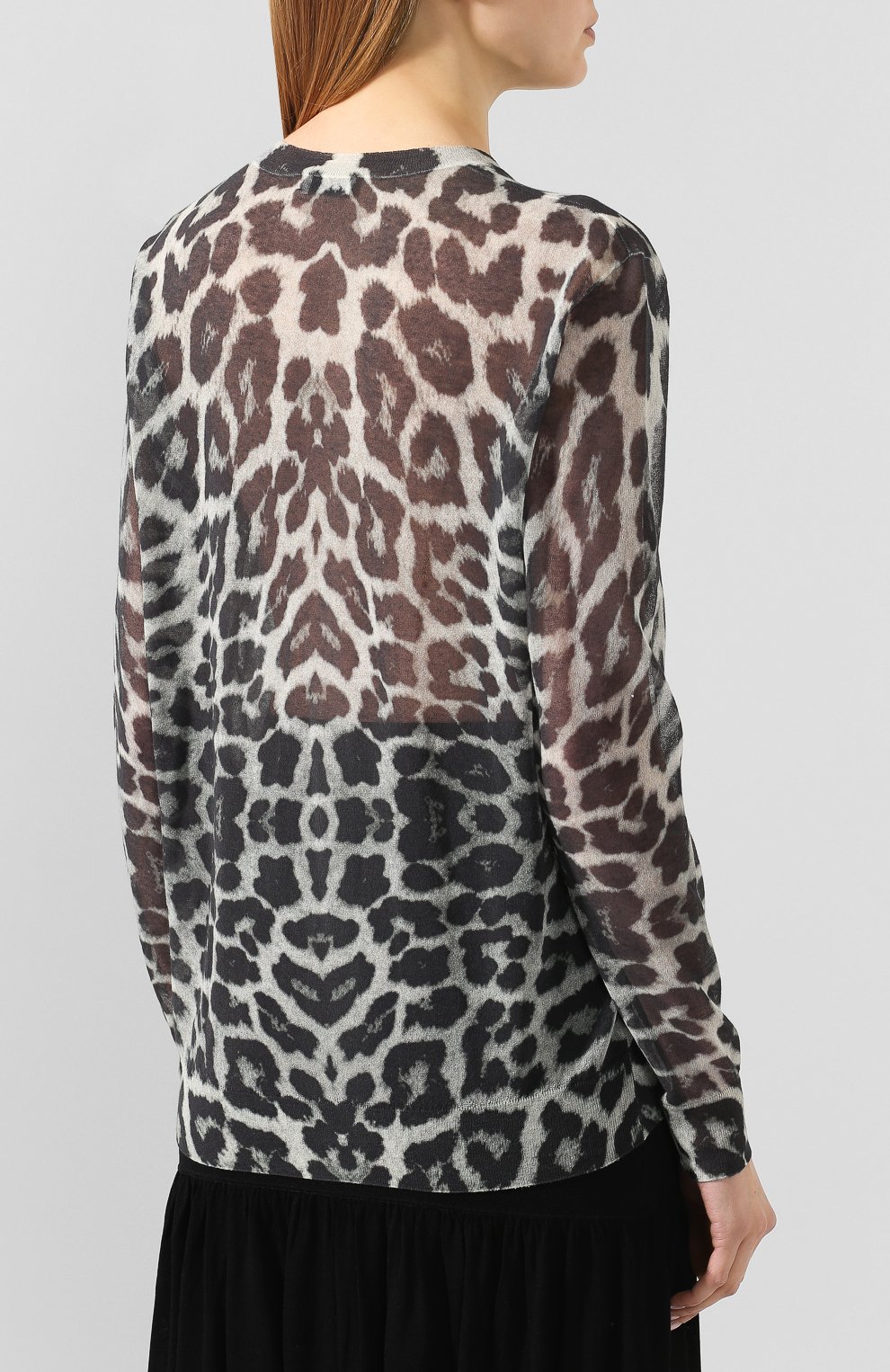 Хлопковый пуловер DRIES VAN NOTEN, арт. 201-11202-9710, фото 4