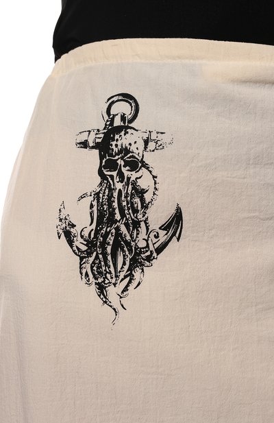 Хлопковая юбка PRADA, арт. P181T-10M6-F0304-221, фото 5