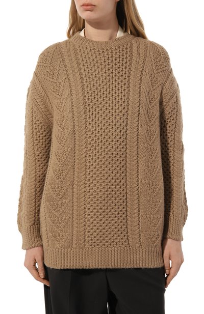 Шерстяной свитер PRADA, арт. P24N1C-10PR-F0040-212, фото 3