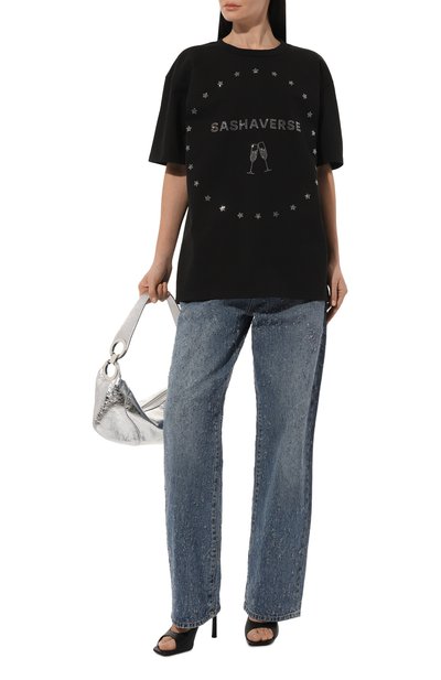 Хлопковая футболка SASHAVERSE, арт. TSHIRT001/NY/CO/900/NY24, фото 2