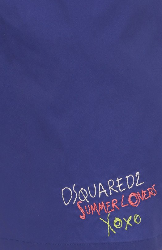 Плавки-шорты Dsquared2 D7B62632 Синий  D7B62632 Фото 4