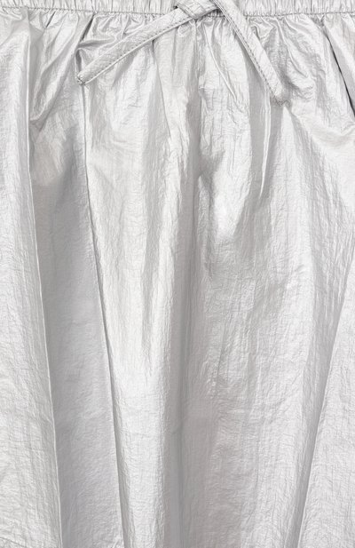 Юбка TINYCOTTONS серебряного цвета по цене 13980 руб., арт. SS25-260, фото 3 Юбка TINYCOTTONS, арт. SS25-260, фото 3