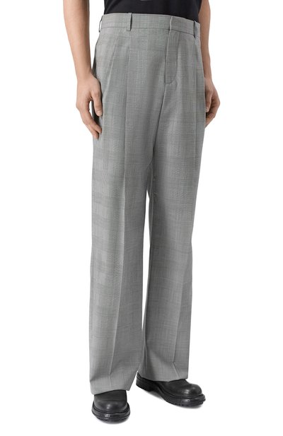 Шерстяные брюки BALMAIN, арт. GH1P0130/WD37, фото 3