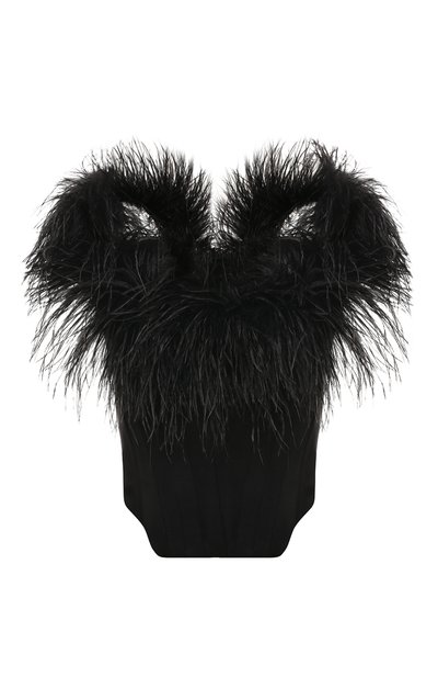 Корсет с отделкой перьями ALINE, арт. AL080605, фото 1