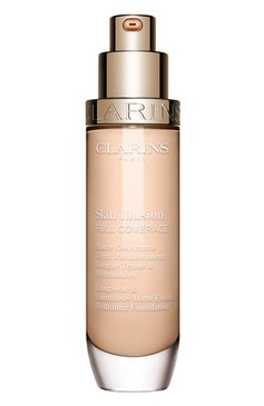 Тональный крем с матовым эффектом skin illusion full coverage, оттенок 100.3n (30ml) CLARINS  цвета, арт. 80106978 | Фото 4 (Региональные ограничения белый список (Axapta Mercury): Не проставлено; Нос: Не проставлено; Финишное покрытие: Матовый; SPF фильтр: Минимальный (0-5))