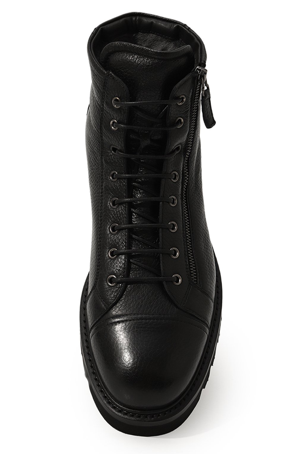 Кожаные ботинки W.GIBBS, арт. 0672001/CERV0 VACCHETTA FUR, фото 6