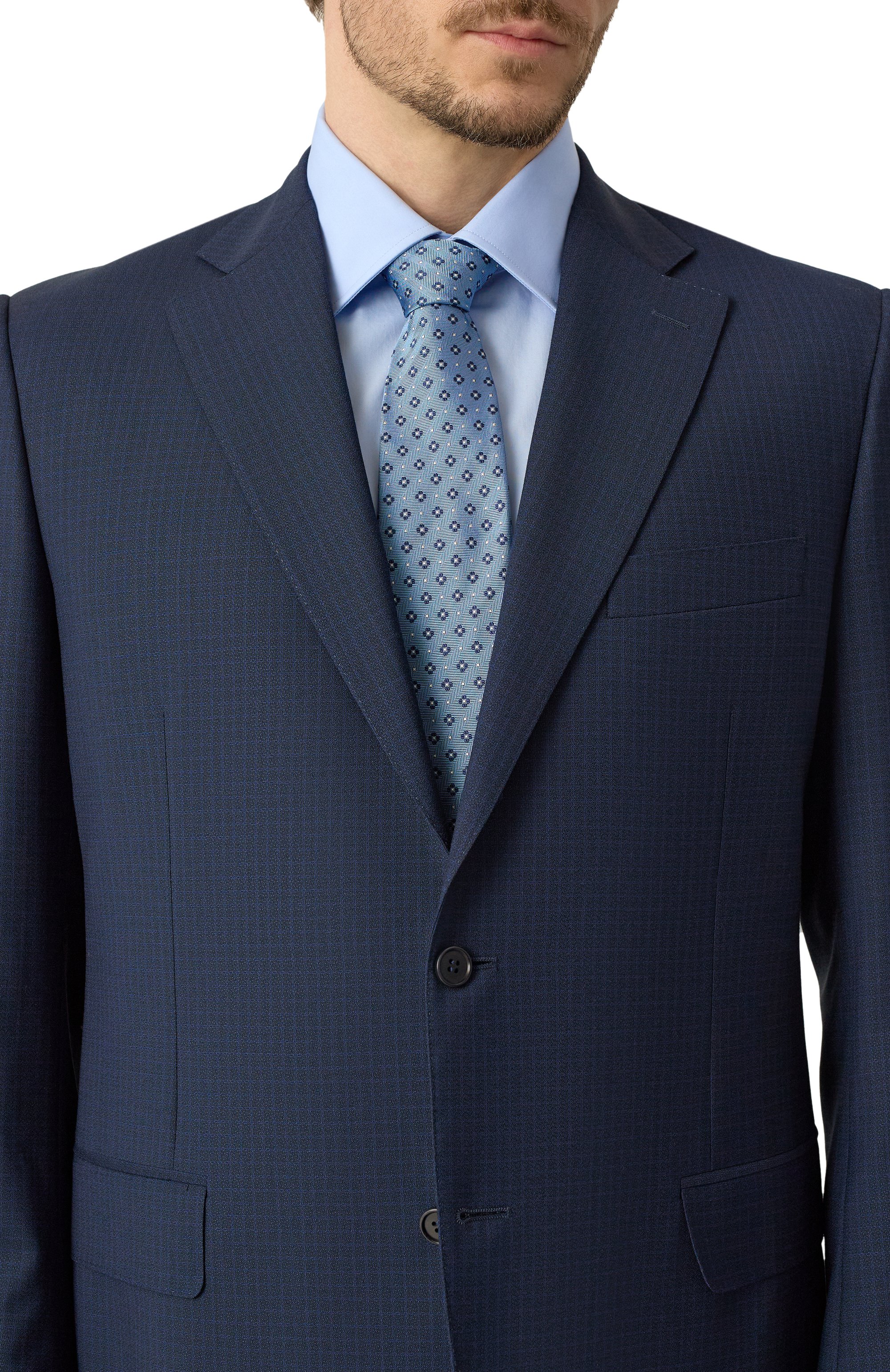 Шелковый галстук ZEGNA, арт. M/1P_91.8/Z9D02TA9, фото 2