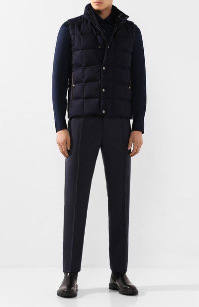 Шерстяные брюки PAL ZILERI, арт. P31NR406---B2168, фото 2