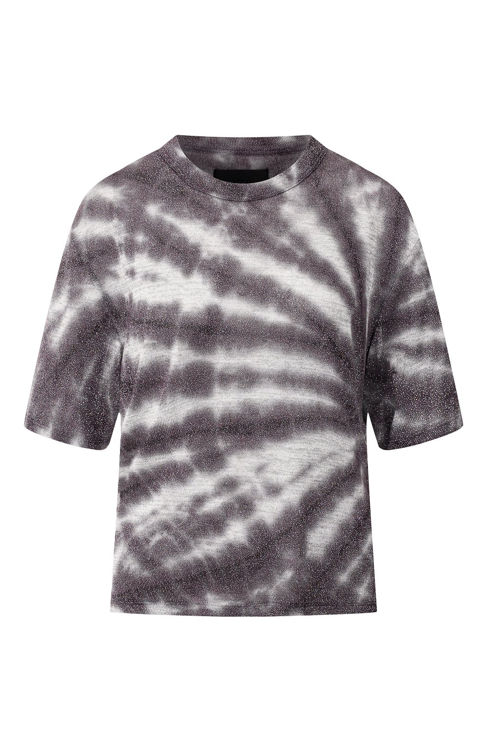 Футболка из вискозы RTA светло-серого цвета по цене 19800 руб., арт. WH9419-7093MTTD, фото 1 Футболка из вискозы RTA, арт. WH9419-7093MTTD, фото 1