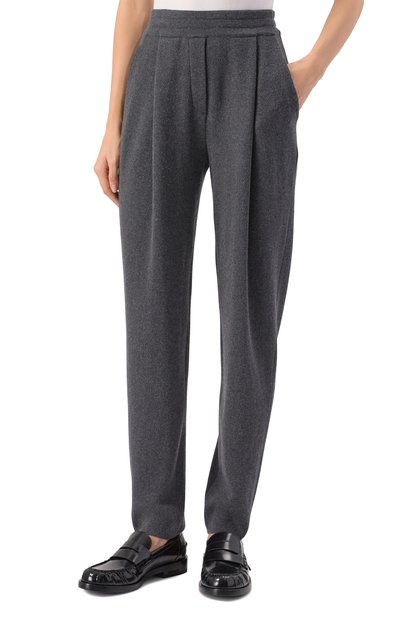 Брюки из шелка и кашемира FREEAGE, арт. W26.PT122.6030.991, фото 3