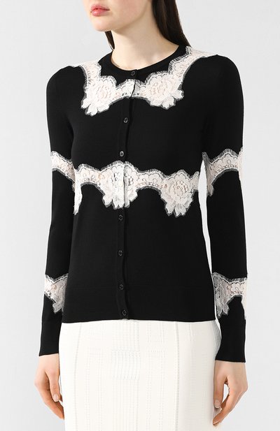 Кардиган из смеси шерсти и хлопка DOLCE & GABBANA, арт. FX359T/JAVNC, фото 3