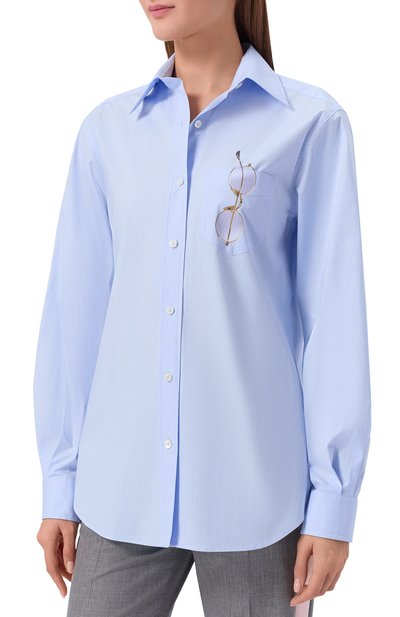 Хлопковая рубашка MOSCHINO, арт. V0225/0531, фото 3