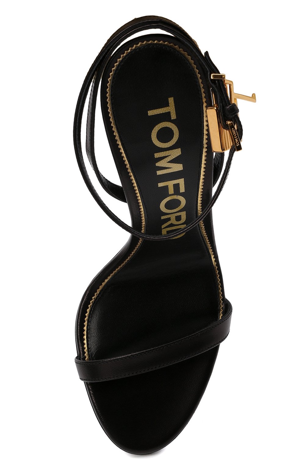 Кожаные босоножки TOM FORD, арт. W2436T-LKD002, фото 6