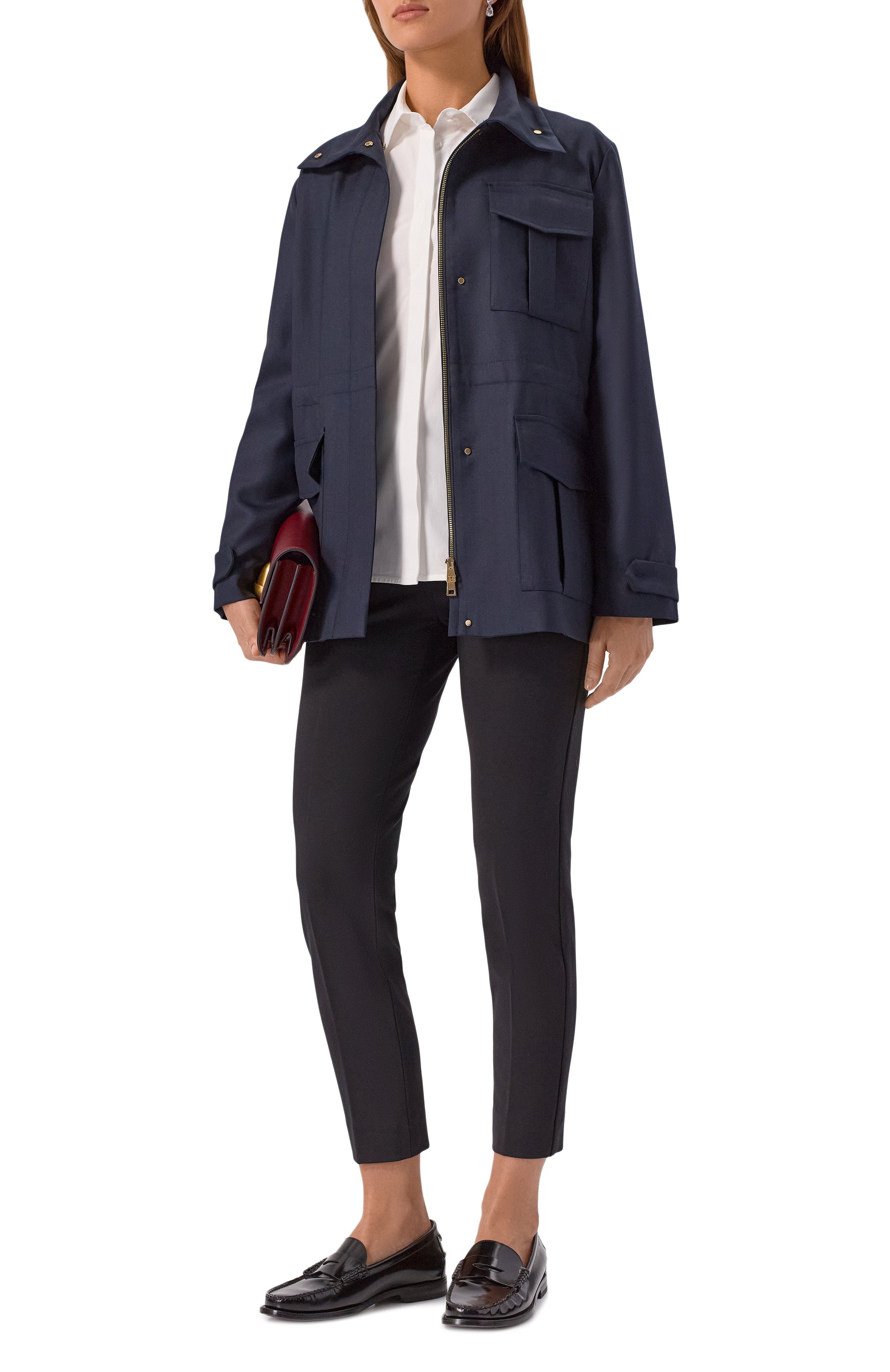 Хлопковая рубашка MAX MARA, арт. KNUT, фото 2