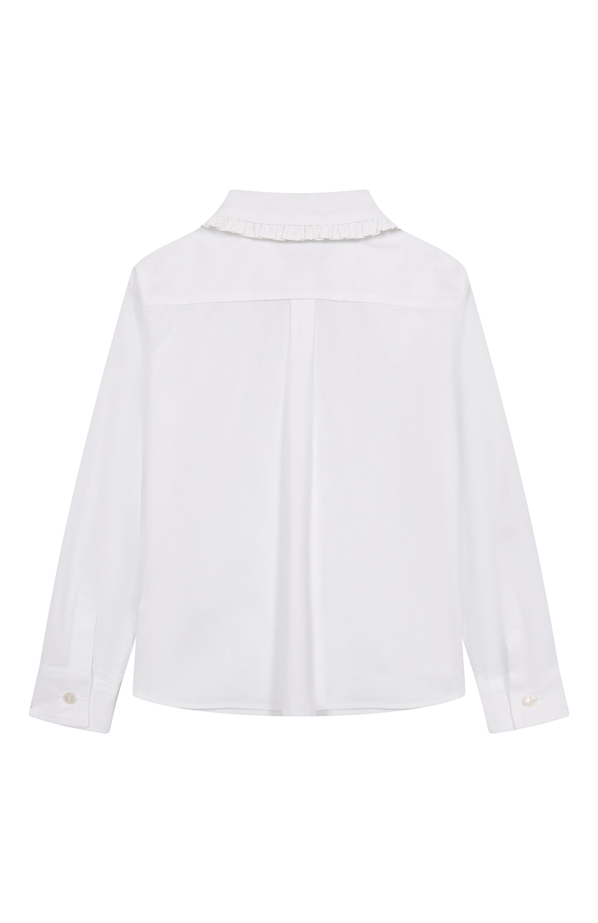 Хлопковая блузка DOLCE & GABBANA, арт. L56S36/FU5WJ/8-12+, фото 2