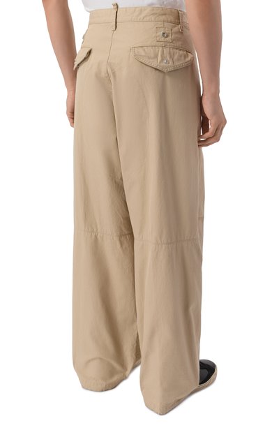 Хлопковые брюки DSQUARED2 бежевого цвета по цене 83600 руб., арт. S74KB1170/S41794, фото 4 Хлопковые брюки DSQUARED2, арт. S74KB1170/S41794, фото 4