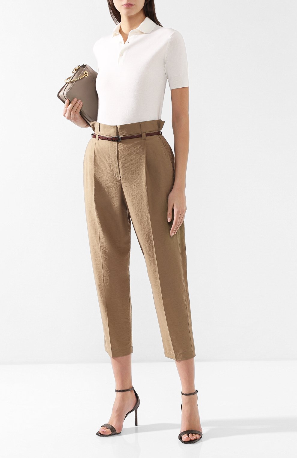 Хлопковые брюки BRUNELLO CUCINELLI, арт. M0F79P6894, фото 2