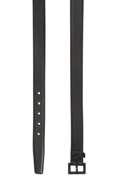 Кожаный ремень SAINT LAURENT, арт. 634440BOO0U, фото 3