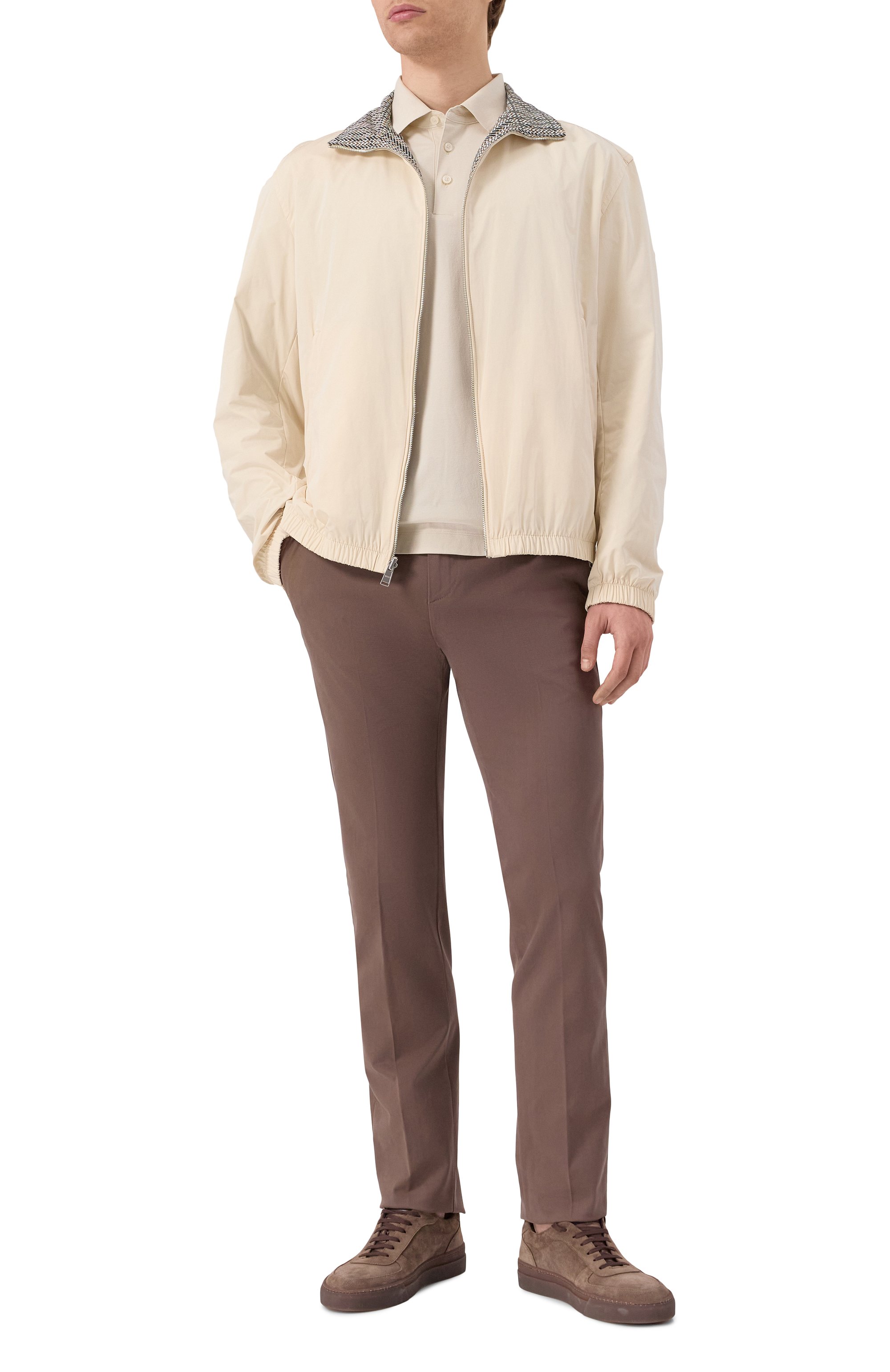 Хлопковое поло BOSS, арт. 50520297, фото 2