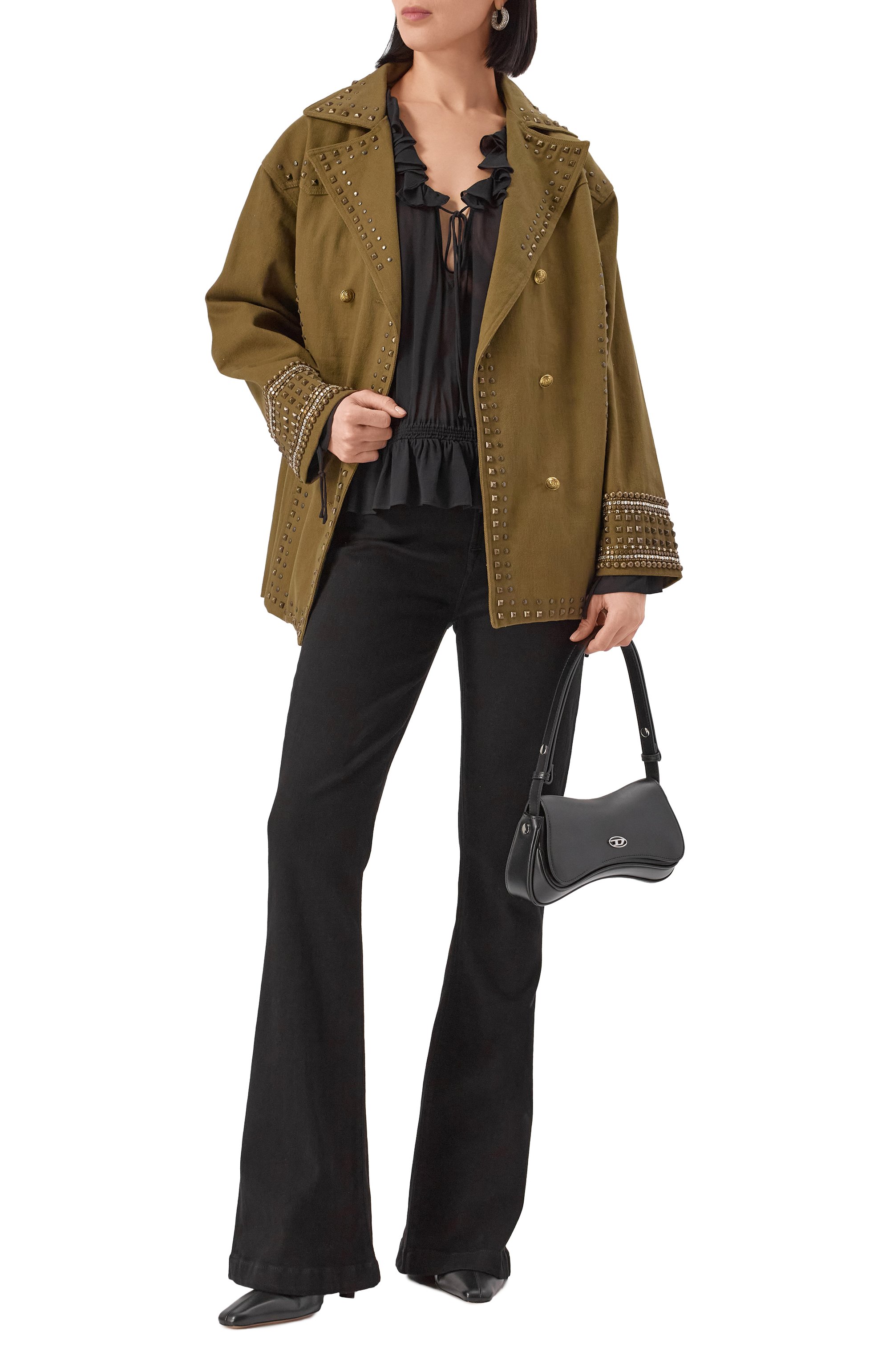 Блузка из вискозы THE KOOPLES, арт. FT0P30017K, фото 2