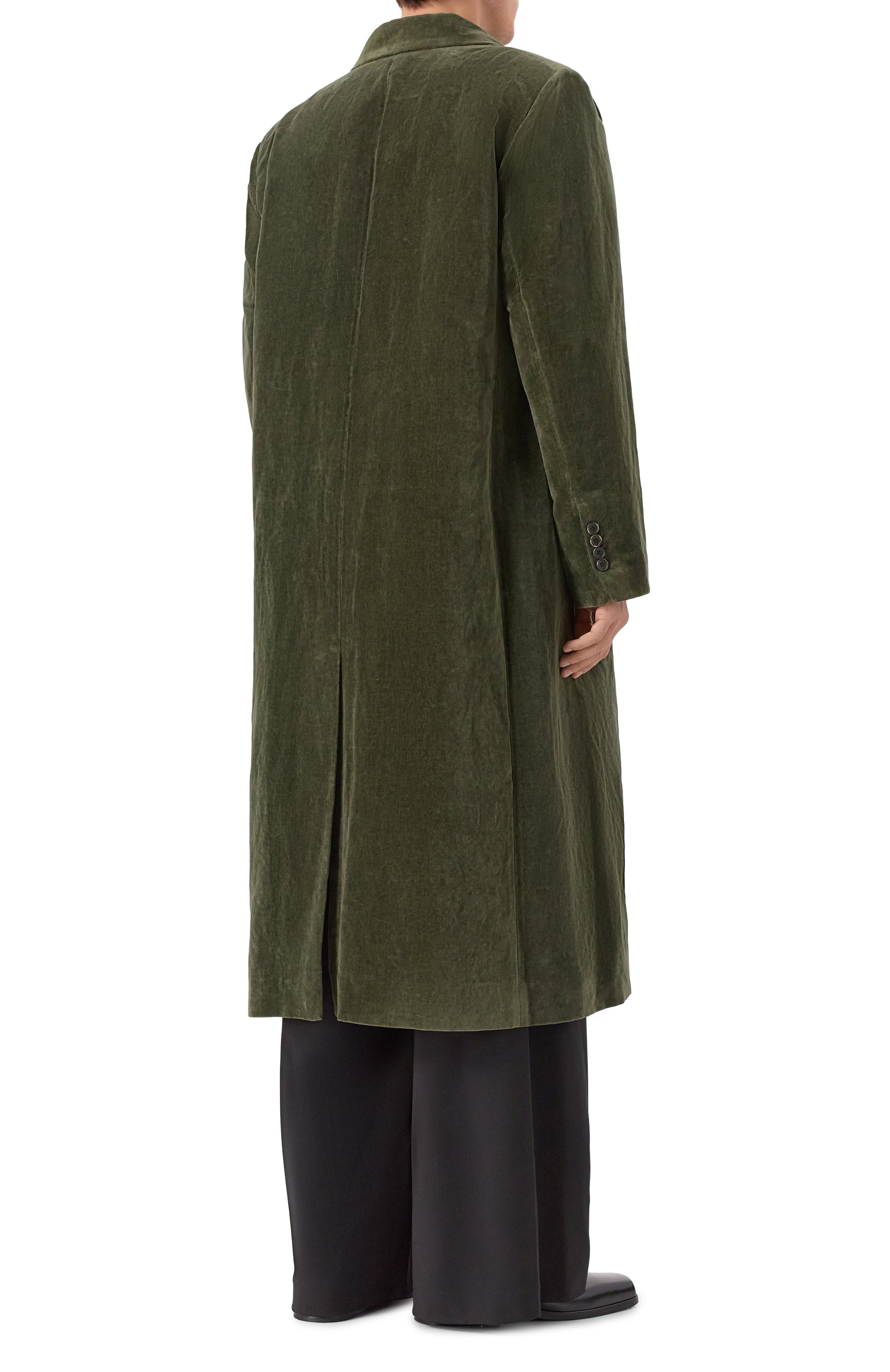 Бархатное пальто UMA WANG, арт. UM8511, фото 4