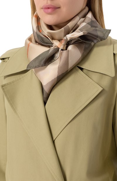 Шелковый платок BURBERRY, арт. 8107301, фото 2